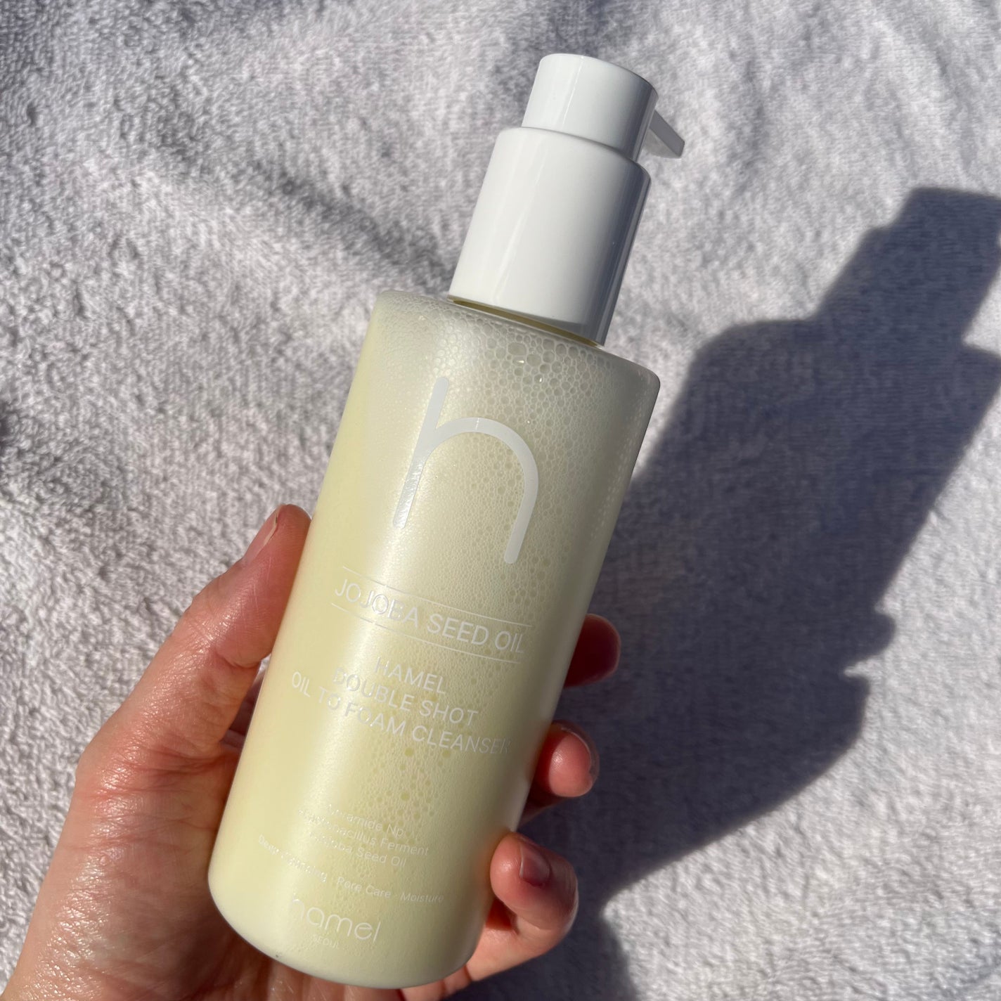 ダブルショットオイルトゥーフォームクレンザー/HAMEL/オイルクレンジングを使ったクチコミ(3枚目)