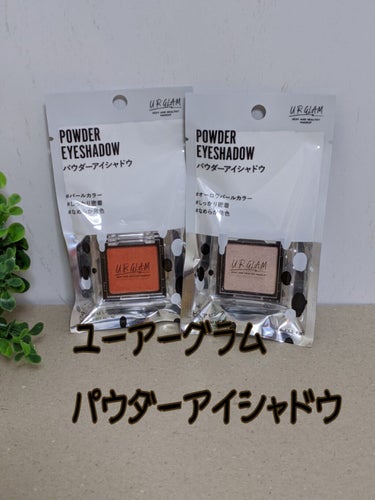 UR GLAM　POWDER EYESHADOW マンダリン/U R GLAM/パウダーアイシャドウを使ったクチコミ（2枚目）