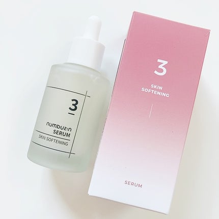 3番 すべすべキメケアセラム/numbuzin/美容液を使ったクチコミ(6枚目)