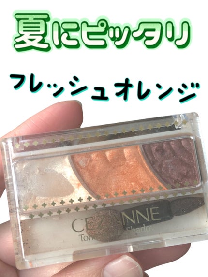 トーンアップアイシャドウ/CEZANNE/アイシャドウパレットを使ったクチコミ(1枚目)