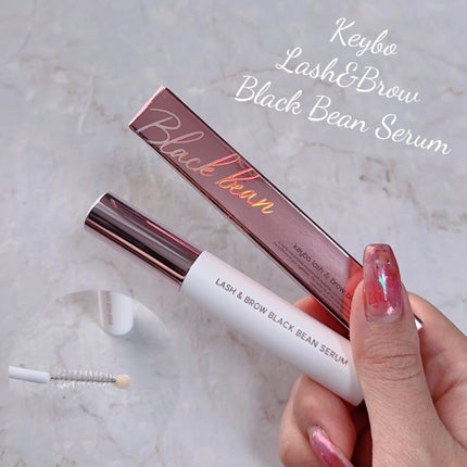 ラッシュ&ブラウン ブラックビーンセラム/keybo/まつげ美容液を使ったクチコミ(1枚目)