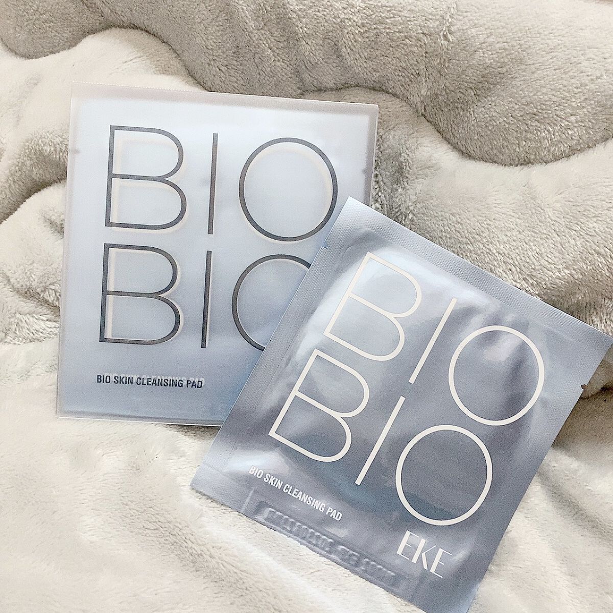 バイオスキンクレンジングパット/EKE/クレンジングシートを使ったクチコミ（1枚目）