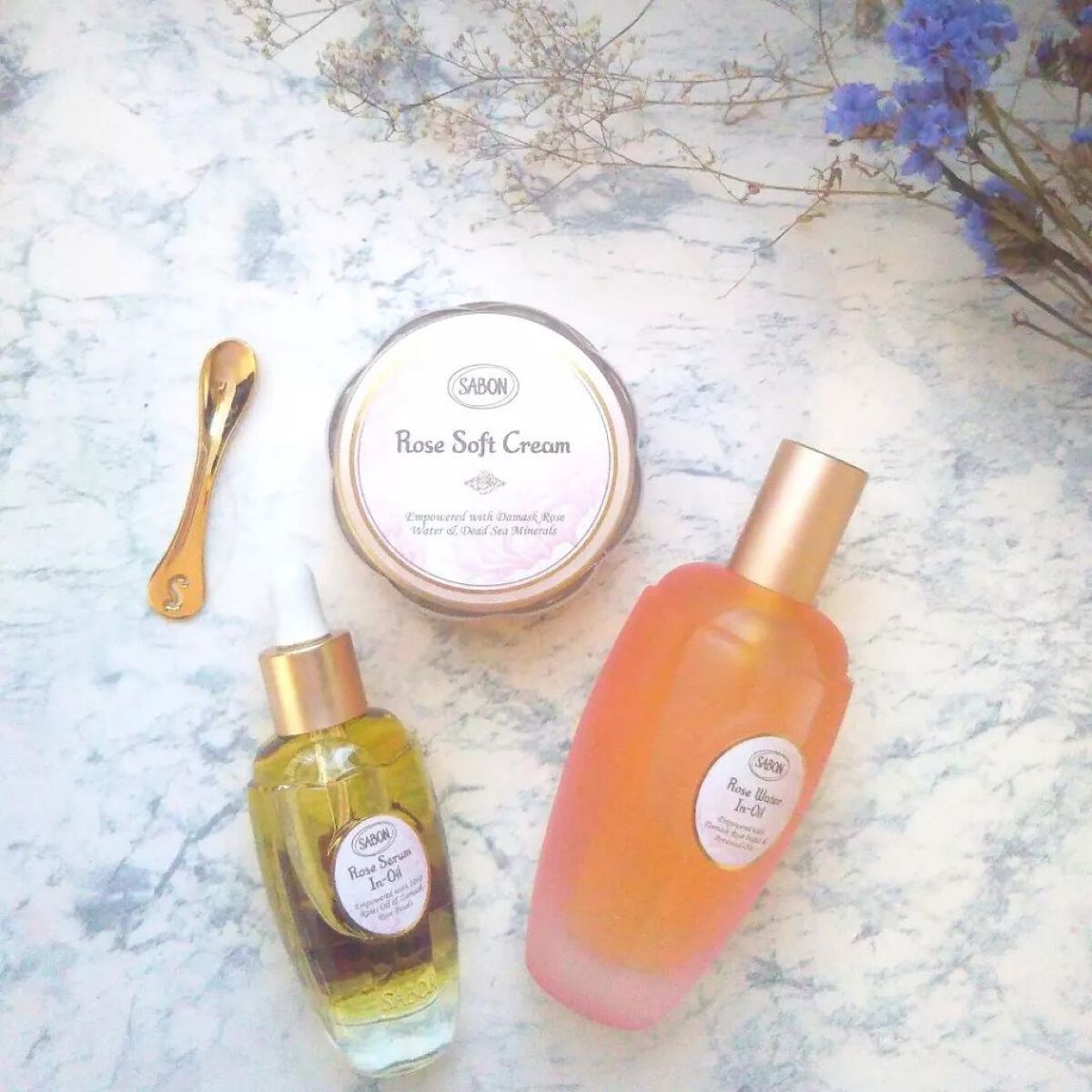 ローズウォーターインオイル/SABON/ミスト状化粧水を使ったクチコミ(5枚目)