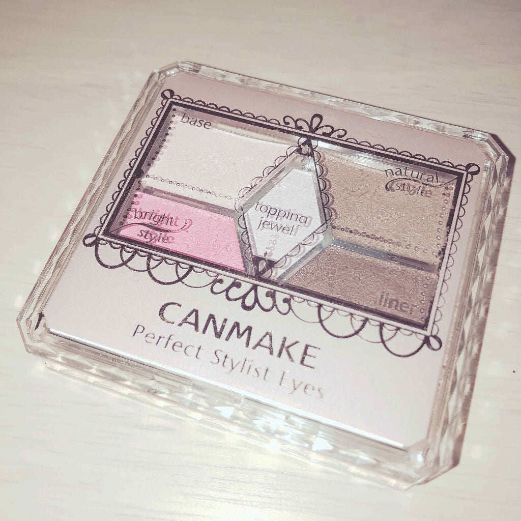 【旧品】パーフェクトスタイリストアイズ/キャンメイク/アイシャドウパレットを使ったクチコミ(1枚目)