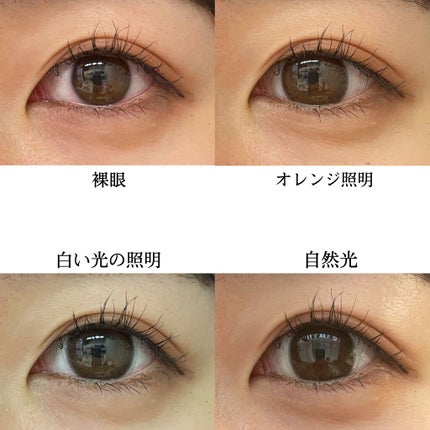 LARME MELTY SERIES(ラルムメルティシリーズ) ベロアチョコ/LARME/カラーコンタクトレンズを使ったクチコミ(2枚目)