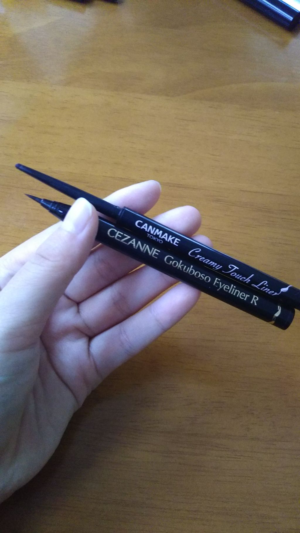 極細 アイライナーR/CEZANNE/リキッドアイライナーを使ったクチコミ（2枚目）