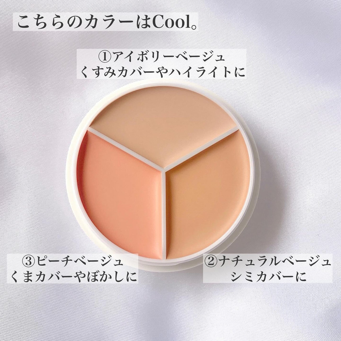 カバーアッププロコンシーラー/TFIT/パレットコンシーラーを使ったクチコミ(3枚目)