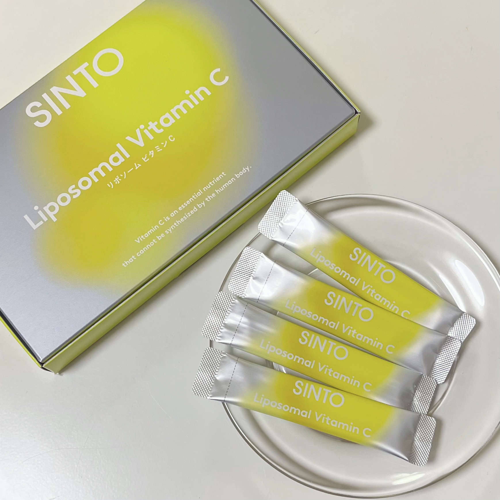 リポソーム ビタミンC/SINTO/美容サプリメントを使ったクチコミ（1枚目）