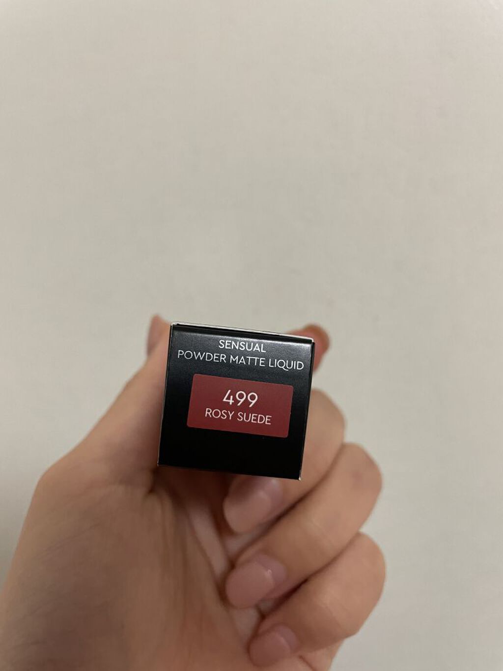 センシュアルパウダーマットリキッド 499 ROSY SUEDE/HERA/口紅を使ったクチコミ（2枚目）