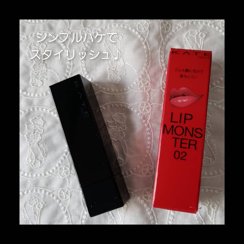 ケイト リップモンスター/KATE/口紅を使ったクチコミ（2枚目）