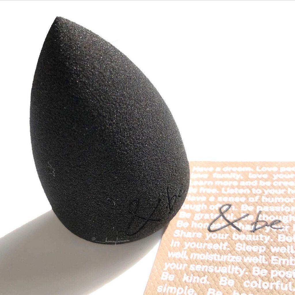&be ブラックスポンジ/&be/パフ・スポンジを使ったクチコミ(2枚目)