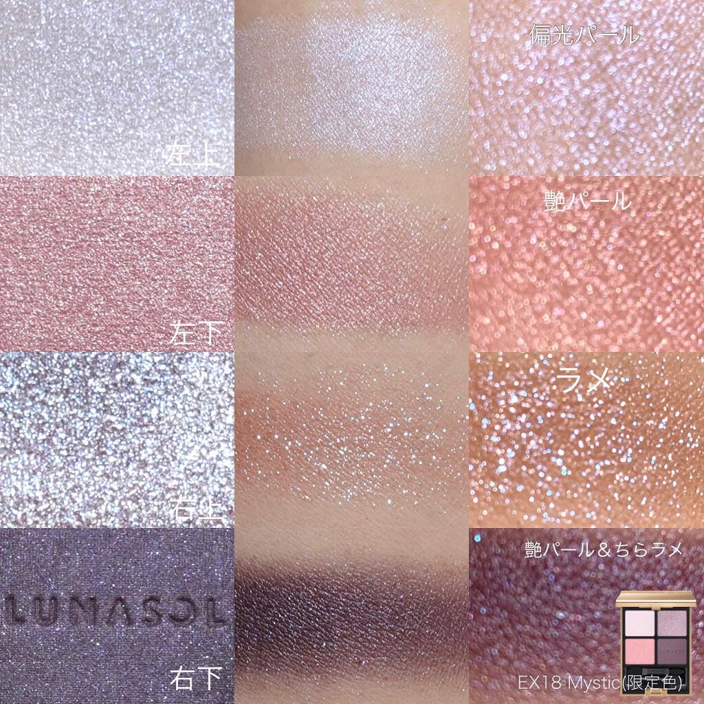 アイカラーレーション/LUNASOL/アイシャドウパレットを使ったクチコミ（2枚目）