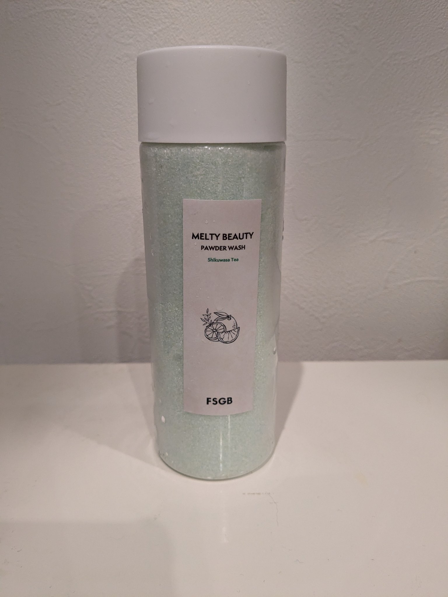 沖縄とろみ美容 パウダーウォッシュ シークヮーサーティー/FSGB/洗顔パウダーを使ったクチコミ（1枚目）