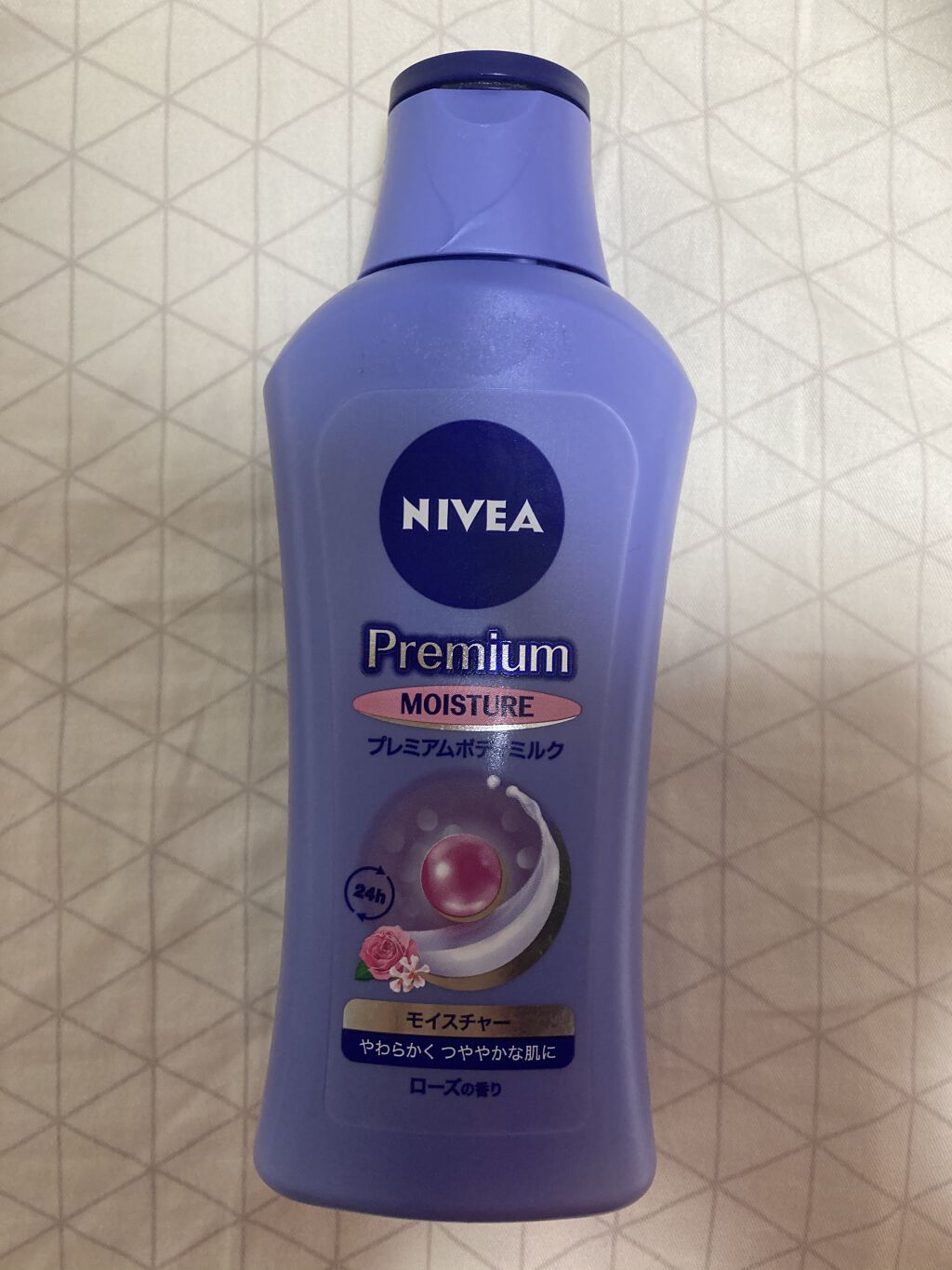 ニベア プレミアムボディミルク モイスチャー/ニベア/ボディミルクを使ったクチコミ（1枚目）