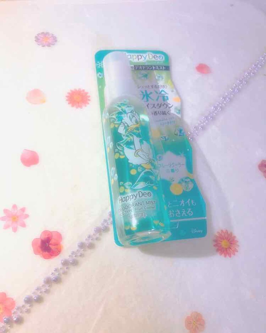 ハッピーデオ デオドラントミスト アイスダウン フルーツクーラー/マンダム/デオドラント・制汗剤を使ったクチコミ（1枚目）