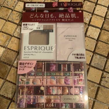 シンクロフィット パクト UV/ESPRIQUE/パウダーファンデーションを使ったクチコミ（1枚目）