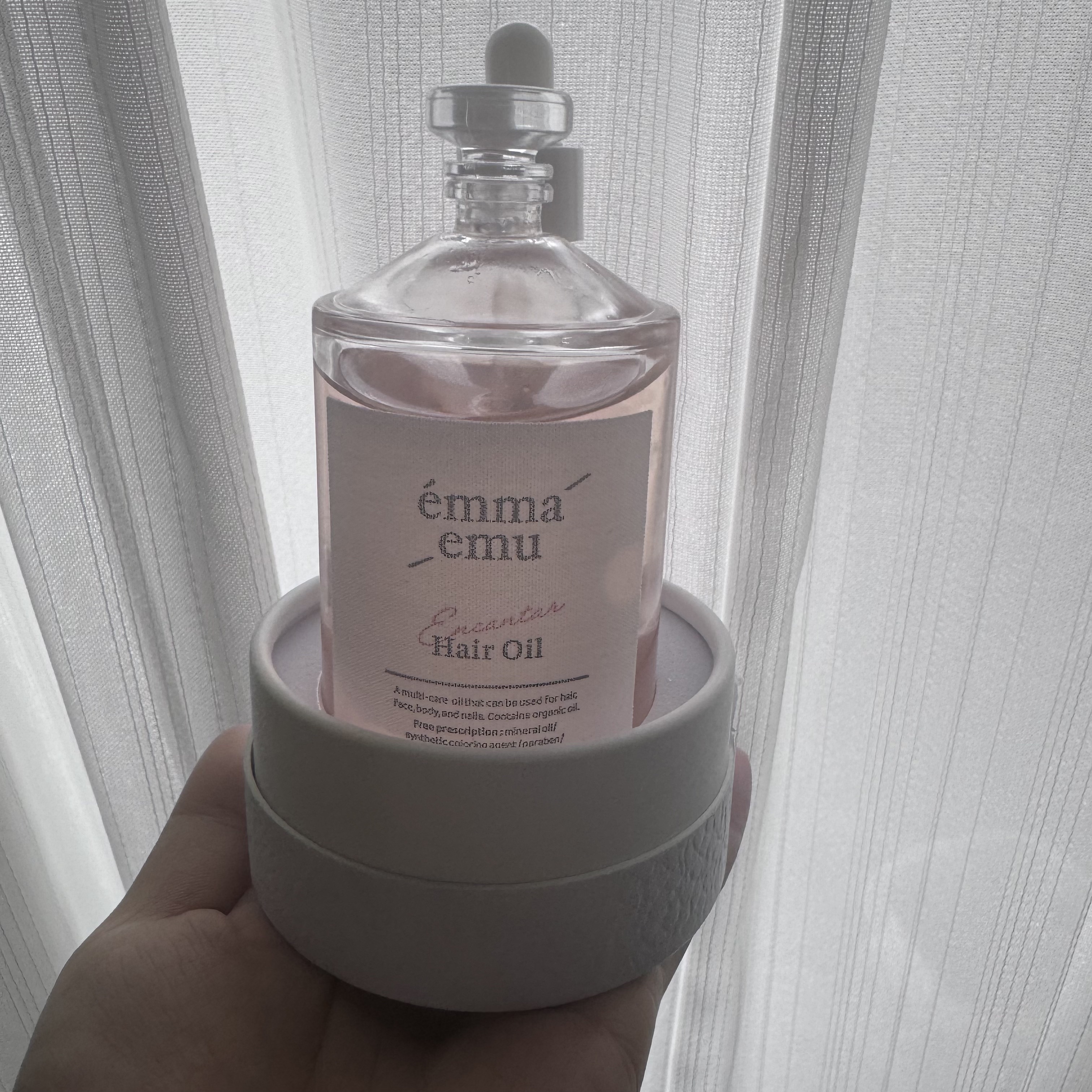 エンカンタールヘアオイル ピオニー＆ムスク/emma emu/ヘアオイルを使ったクチコミ（1枚目）