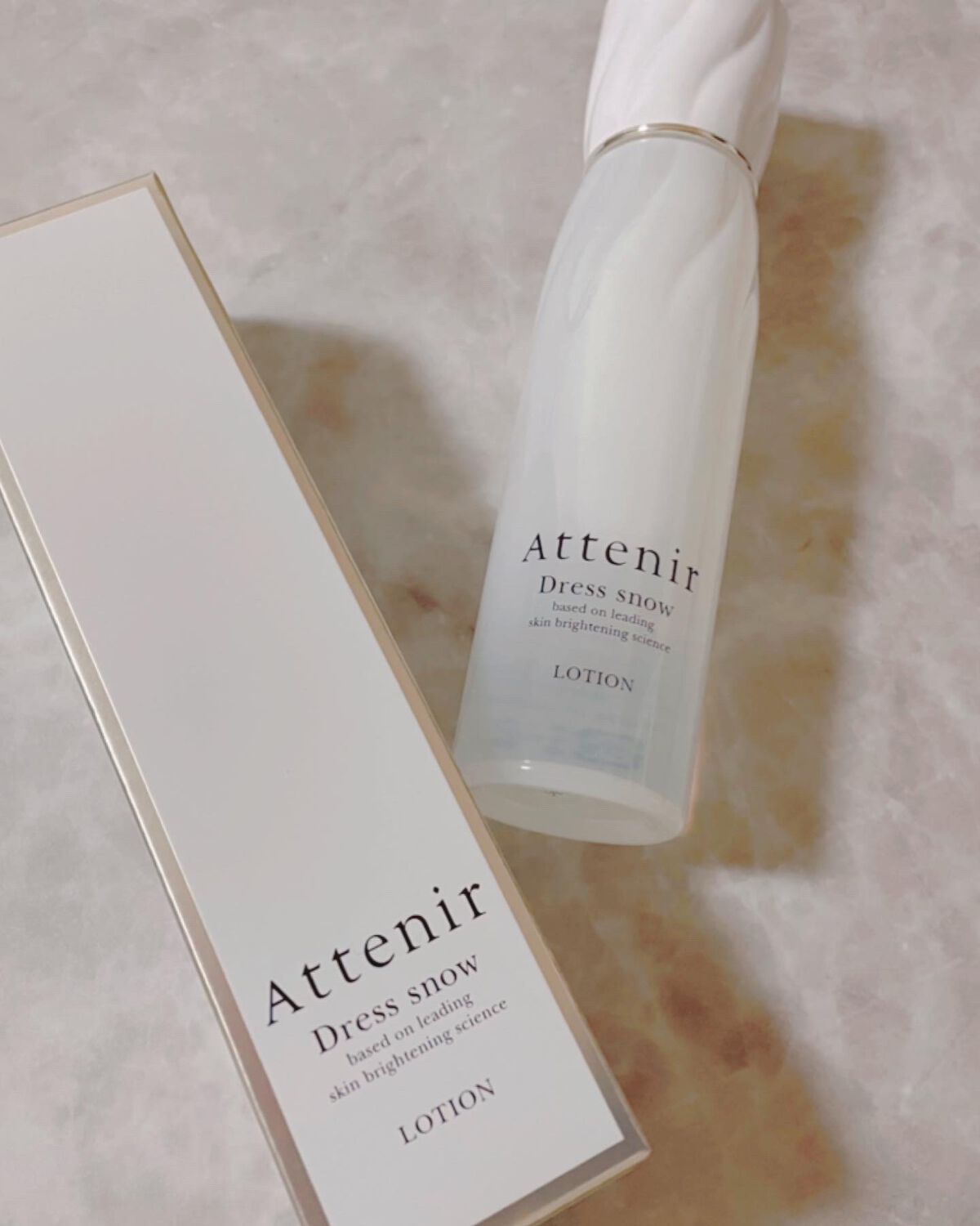 ドレススノー ローション【医薬部外品】 /アテニア/化粧水を使ったクチコミ（2枚目）