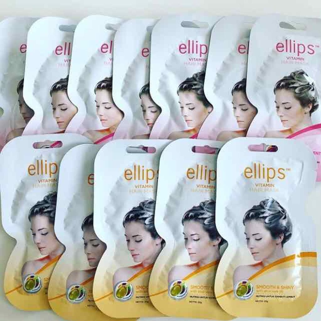 ヘアーオイル【ニュートリカラー】/ellips/ヘアオイルを使ったクチコミ（1枚目）