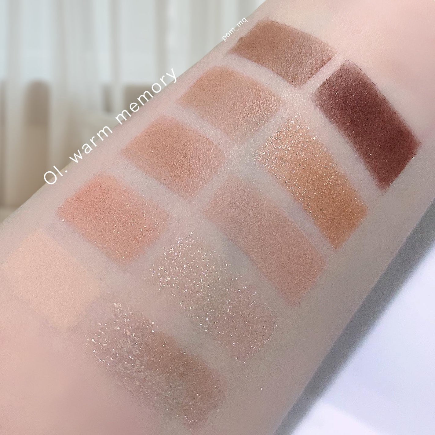 MDショールモーメント アイシャドウパレット/mude/アイシャドウパレットを使ったクチコミ(3枚目)