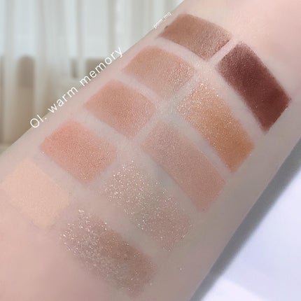 MDショールモーメント アイシャドウパレット/mude/アイシャドウパレットを使ったクチコミ(3枚目)