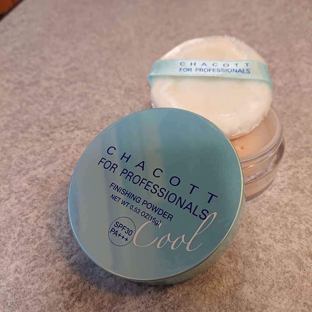 フィニッシングUVパウダー【2019】/チャコット・コスメティクス/ルースパウダーを使ったクチコミ(1枚目)