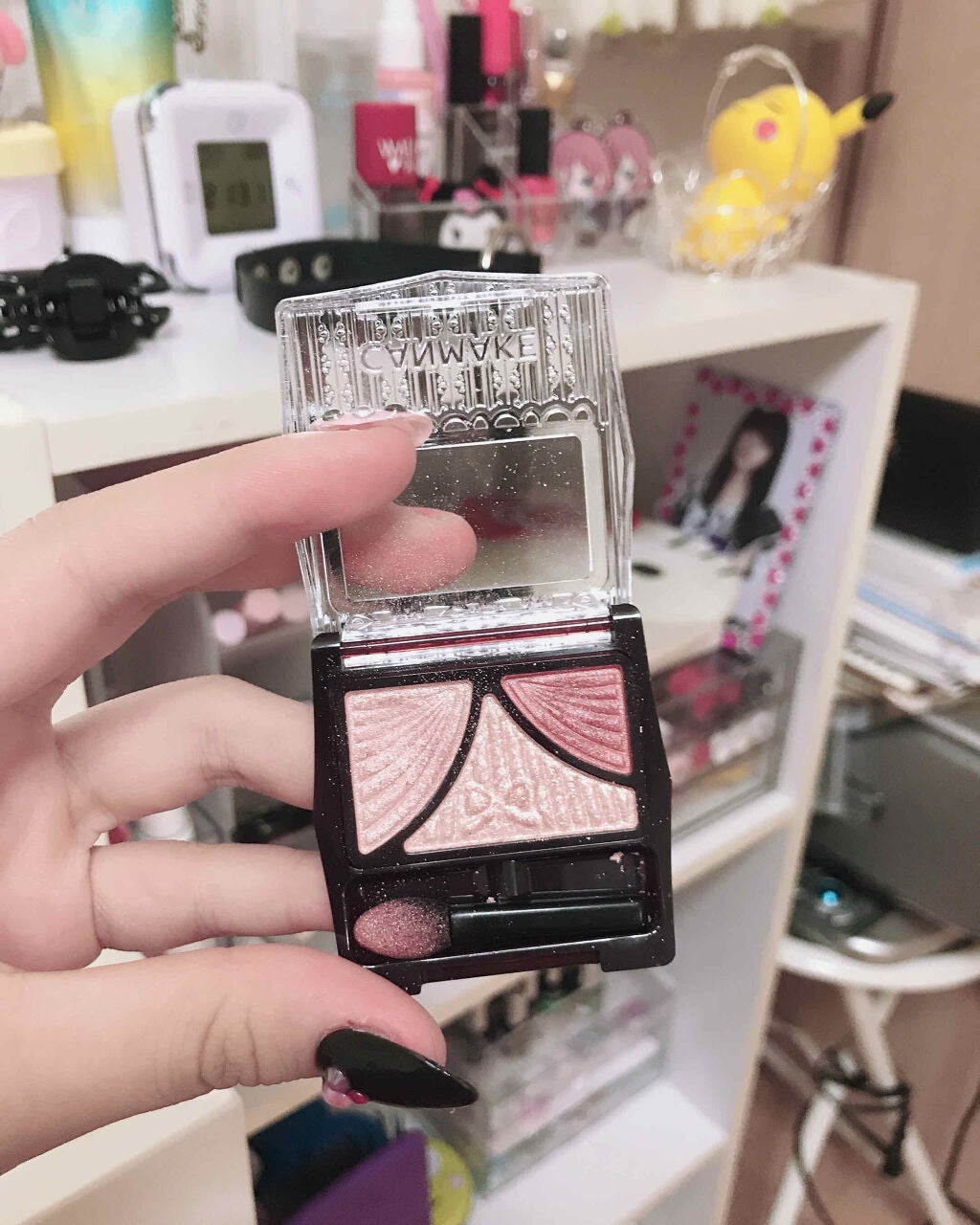 ジューシーピュアアイズ/キャンメイク/アイシャドウパレットを使ったクチコミ(2枚目)