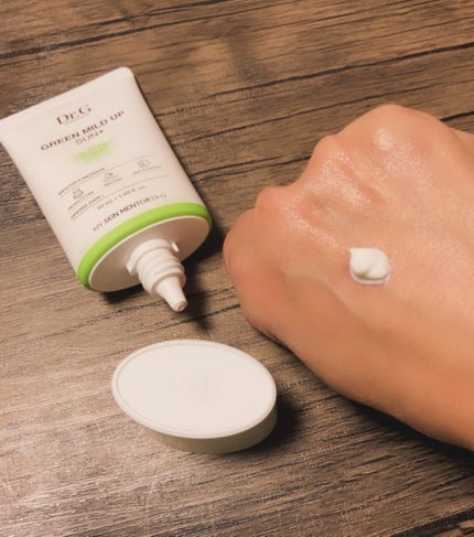 グリーンマイルドアップサンプラス/Dr.G/日焼け止めクリームを使ったクチコミ(2枚目)