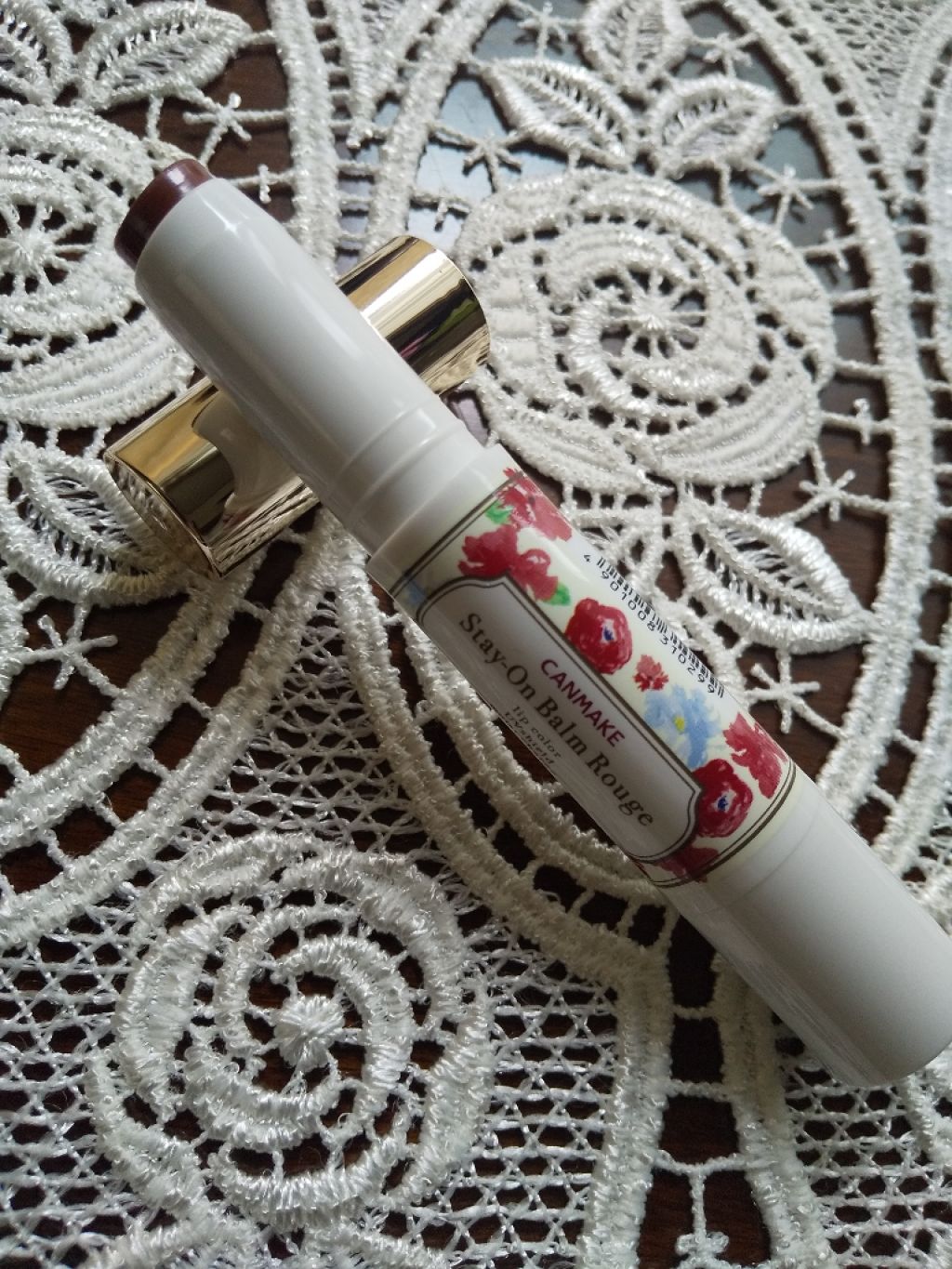 ステイオンバームルージュ/キャンメイク/口紅を使ったクチコミ(2枚目)