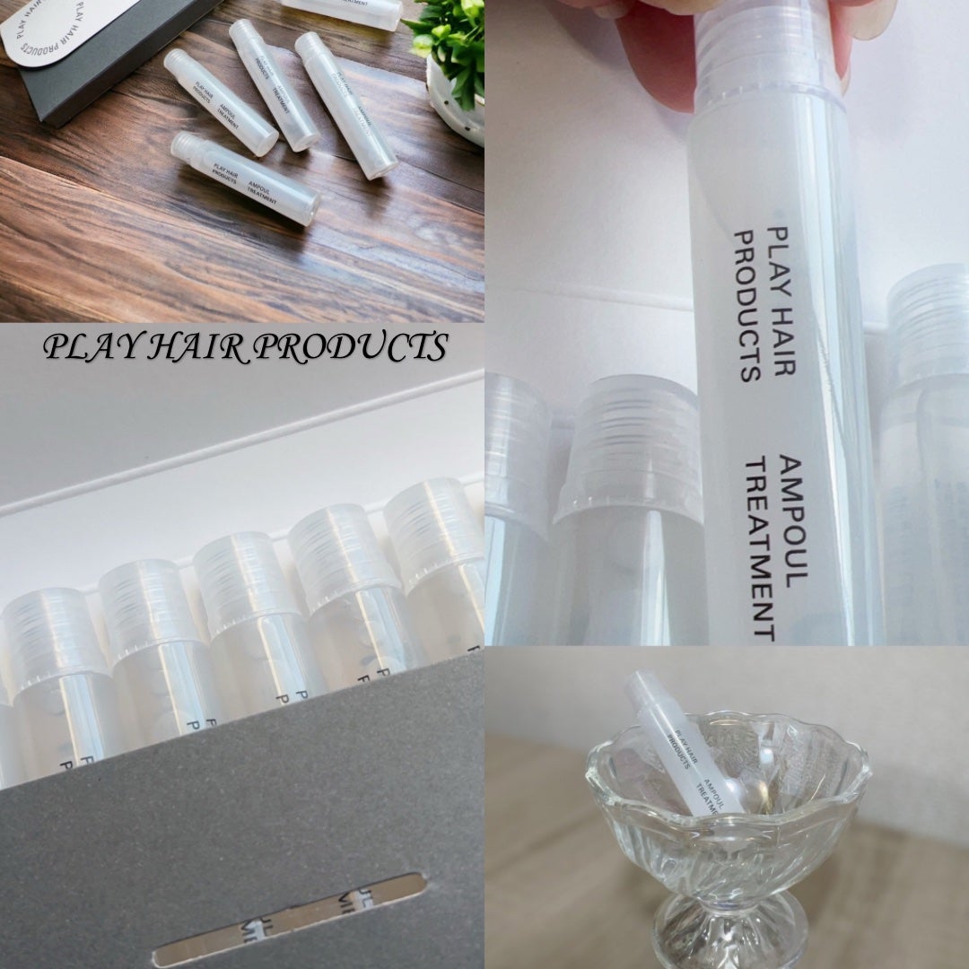 アンプルトリートメント/PLAY HAIR PRODUCTS/アウトバストリートメントを使ったクチコミ(3枚目)