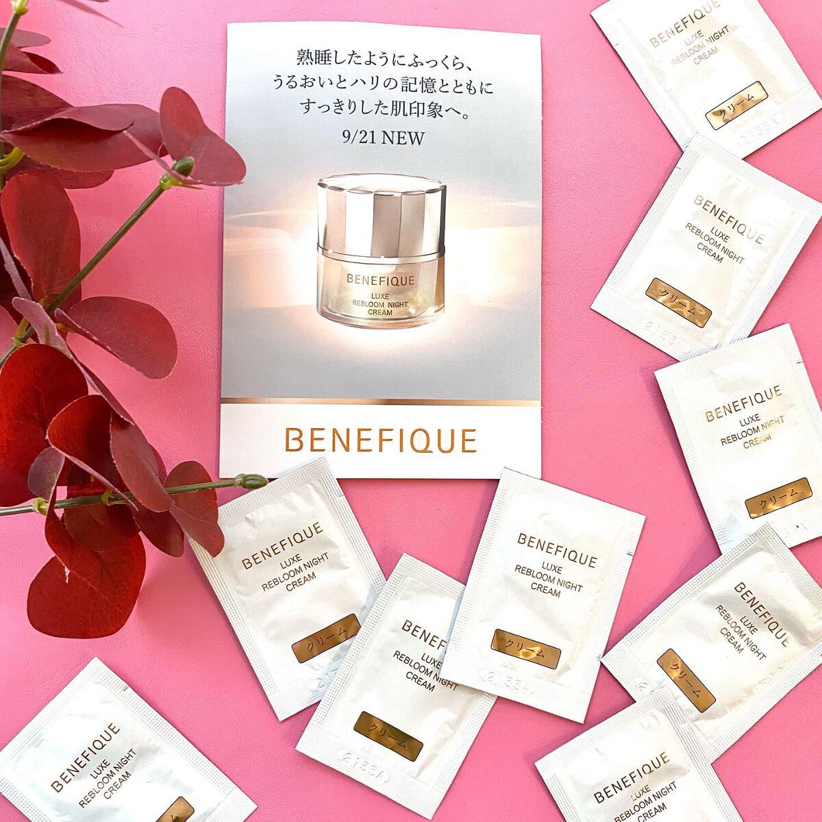 リュクス リブルームナイトクリーム/BENEFIQUE/フェイスクリームを使ったクチコミ（1枚目）