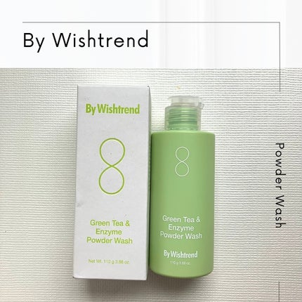 グリーンティー&エンザイムパウダーウォッシュ/By Wishtrend/洗顔パウダーを使ったクチコミ(1枚目)