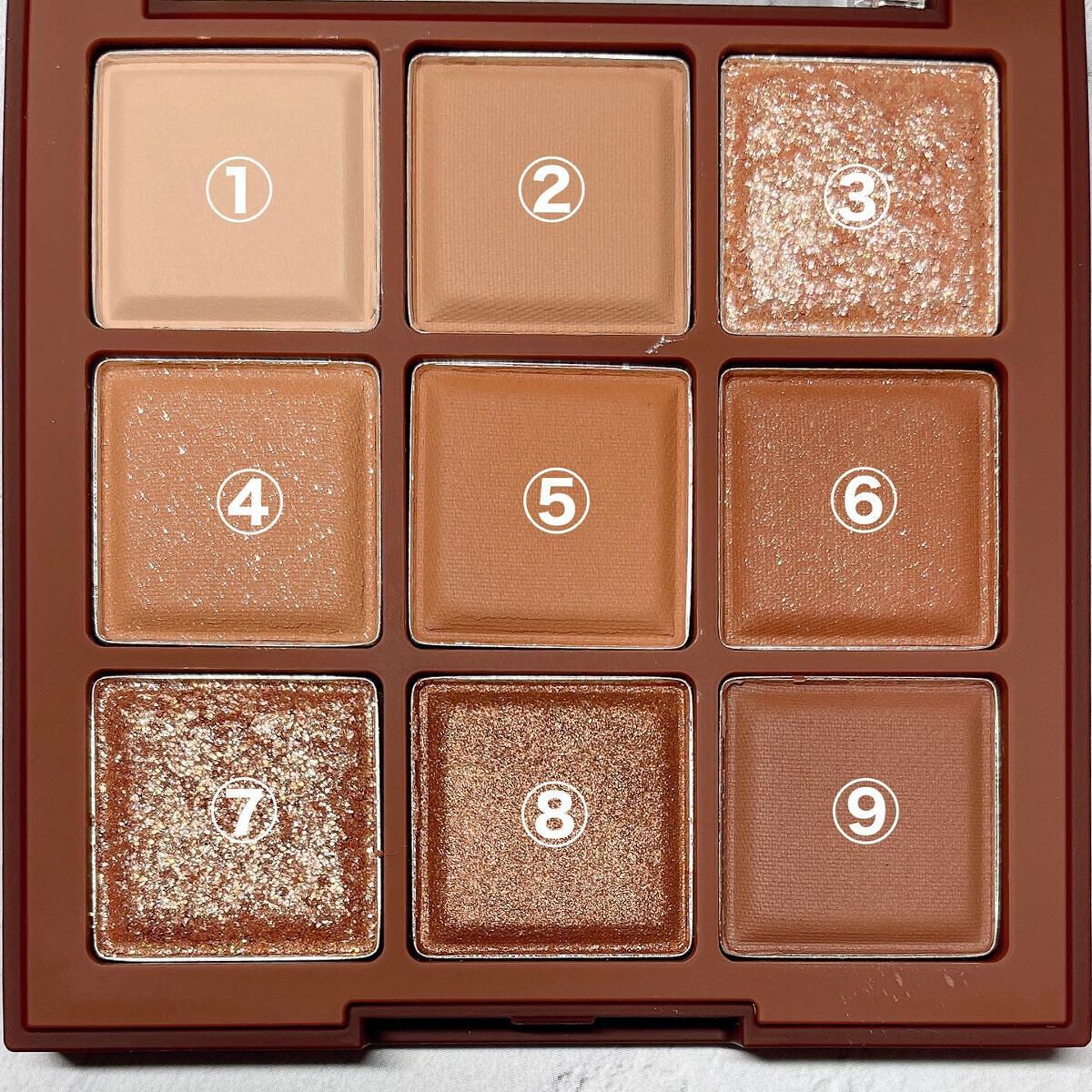 シャドウパレット/dasique/アイシャドウパレットを使ったクチコミ(3枚目)