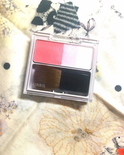 ナチュラルフィットチーク/オルビス/パウダーチークを使ったクチコミ(1枚目)