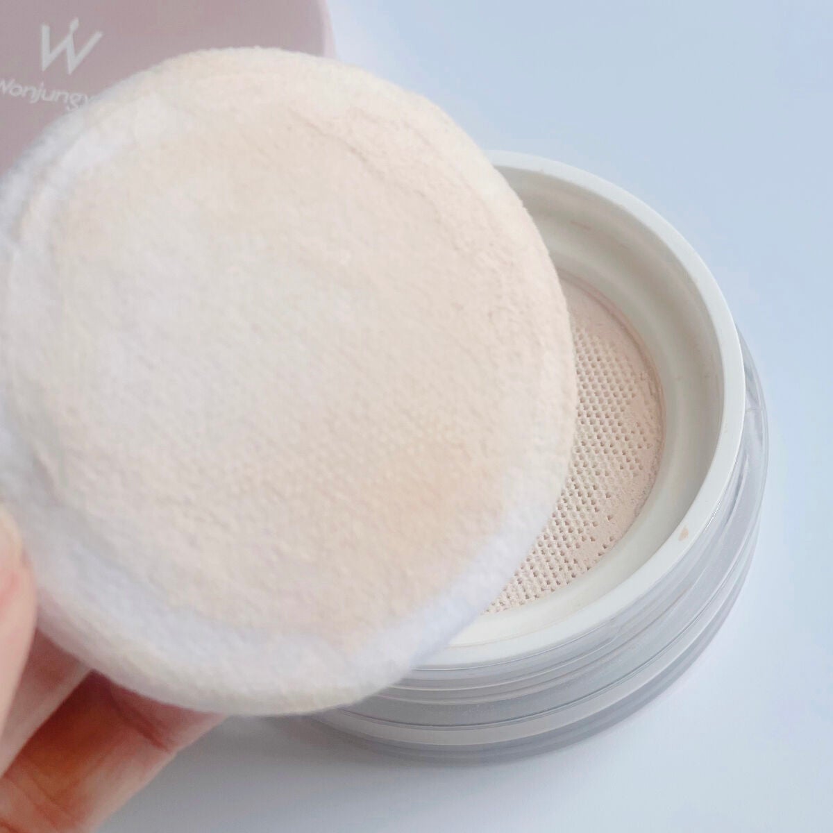 ウォンジョンヨ フィクシングブラーパウダー N/Wonjungyo/ルースパウダーを使ったクチコミ(3枚目)