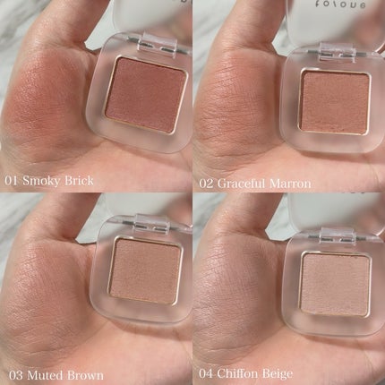 トーン ペタル フロート アイズ/to/one/単色アイシャドウを使ったクチコミ(4枚目)