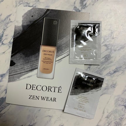 ゼン ウェア フルイド/DECORTÉ/リキッドファンデーションを使ったクチコミ(1枚目)