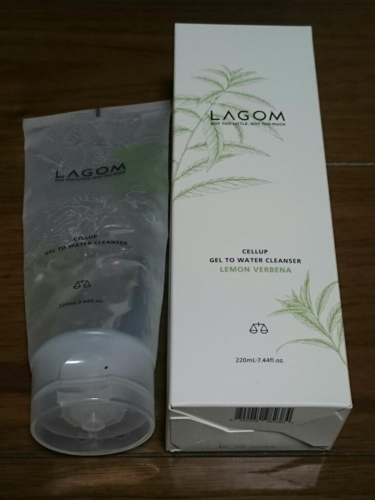 ラゴム ジェルトゥウォーター クレンザー(LV)(朝用洗顔)/LAGOM /その他洗顔料を使ったクチコミ（1枚目）