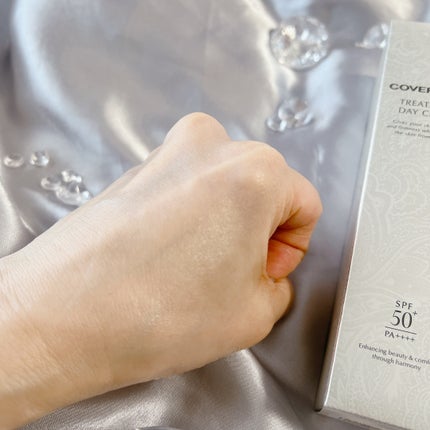 トリートメント デイ クリーム/COVERMARK/日焼け止めクリームを使ったクチコミ(5枚目)