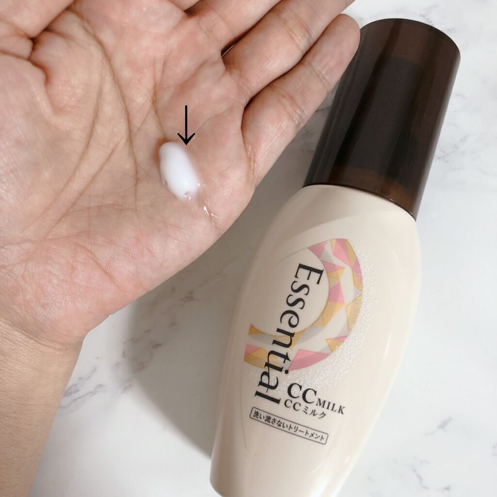 CCミルク/エッセンシャル/ヘアミルクを使ったクチコミ（2枚目）