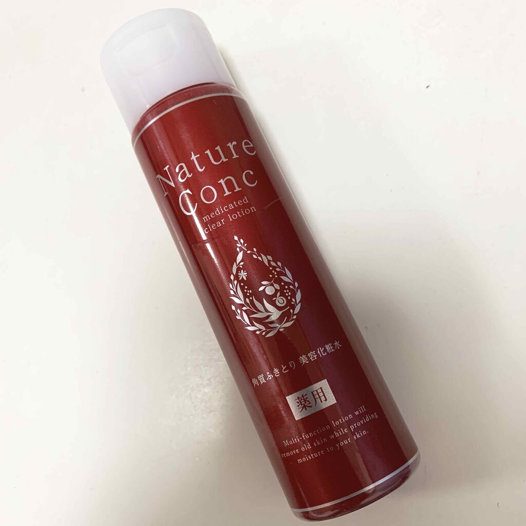 ネイチャーコンク 薬用クリアローション/ネイチャーコンク/拭き取り化粧水を使ったクチコミ（1枚目）