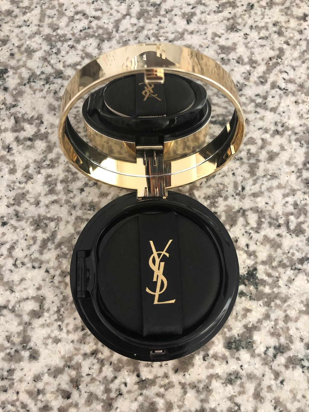 YVES SAINT LAURENT BEAUTE アンクル ド ポー ルクッションNのクチコミ「YVES SAINT LAURENT BEAUTEアンクル ド ポー ルクッションN25を使用.....」（3枚目）