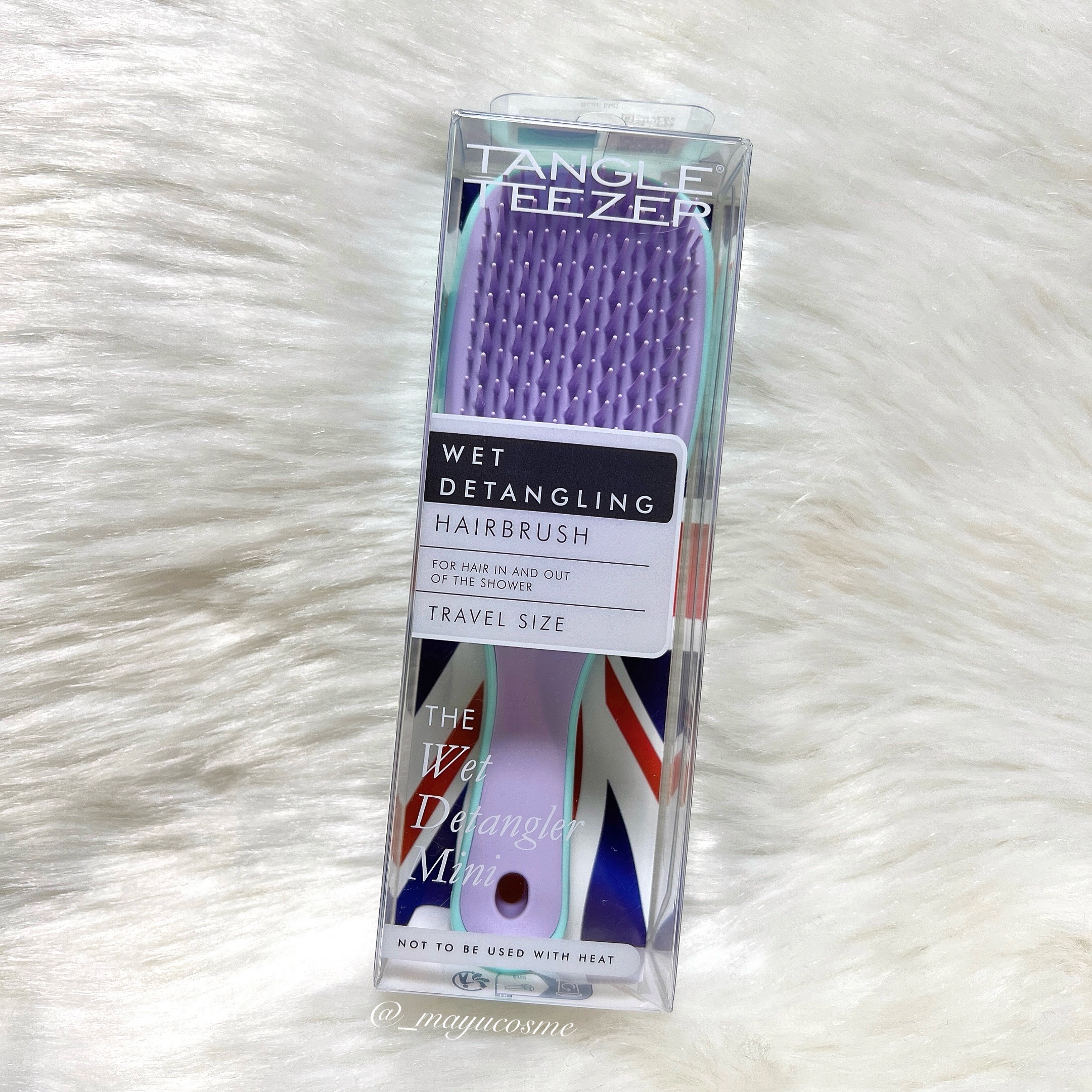 タングルティーザー ザ・アルティメットディタングラー ミニ ウィステリアリーフ/TANGLE TEEZER/ヘアブラシを使ったクチコミ（2枚目）