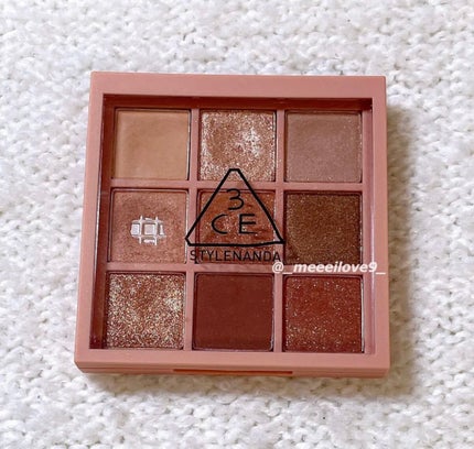 3CE マルチアイカラーパレット/3CE/アイシャドウパレットを使ったクチコミ(1枚目)