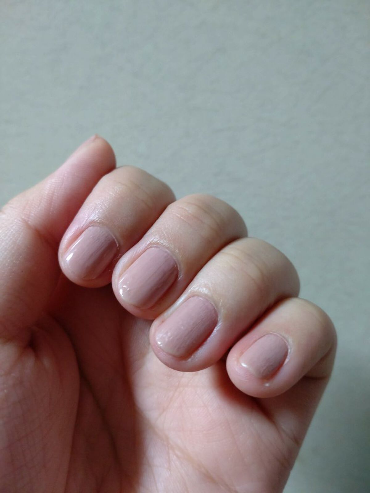 スピーディ フィニッシュ N 820 スモーキーピンク/リンメル ロンドン/マニキュアを使ったクチコミ（2枚目）