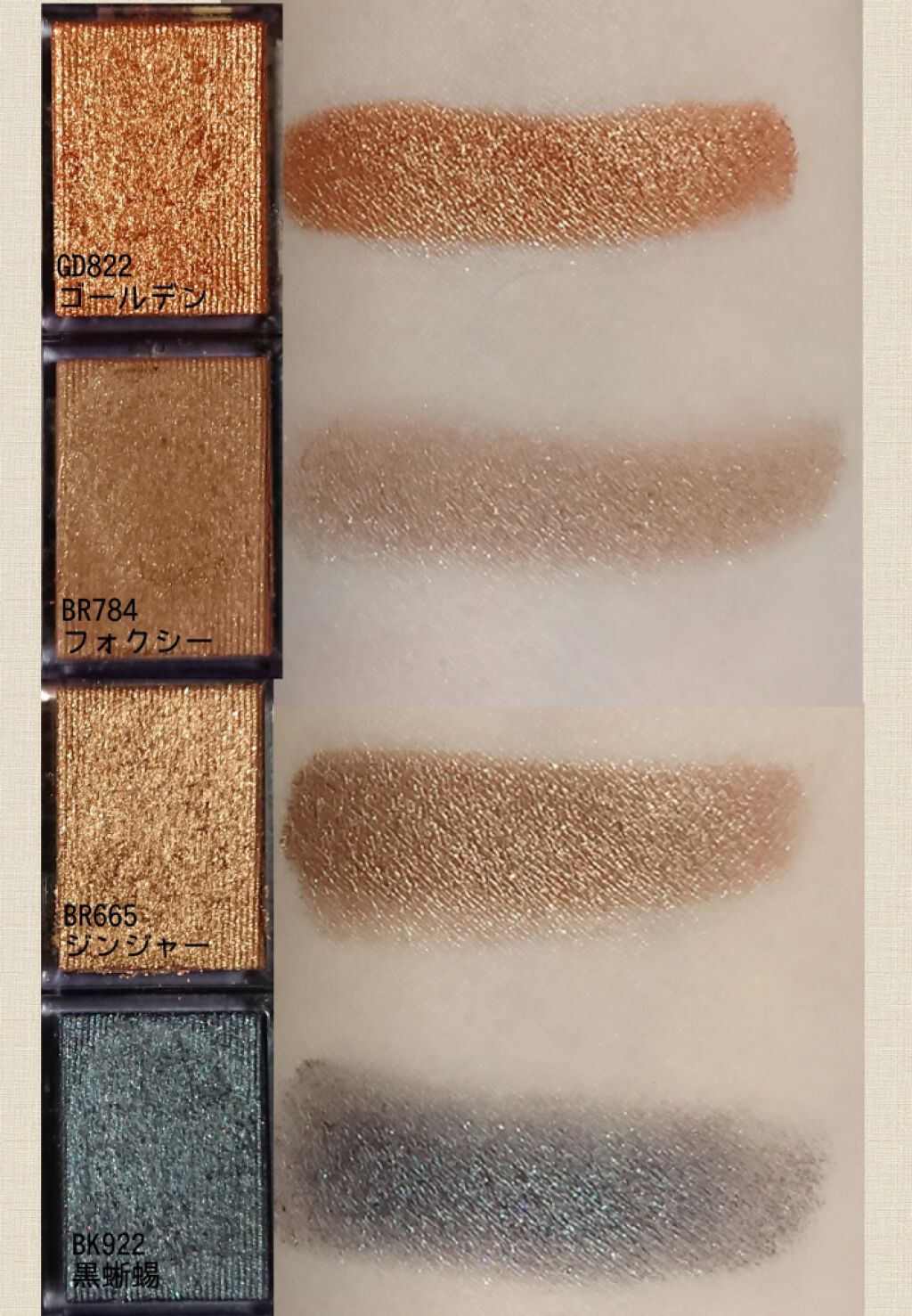 シャドーカスタマイズ/MAJOLICA MAJORCA/単色アイシャドウを使ったクチコミ(4枚目)