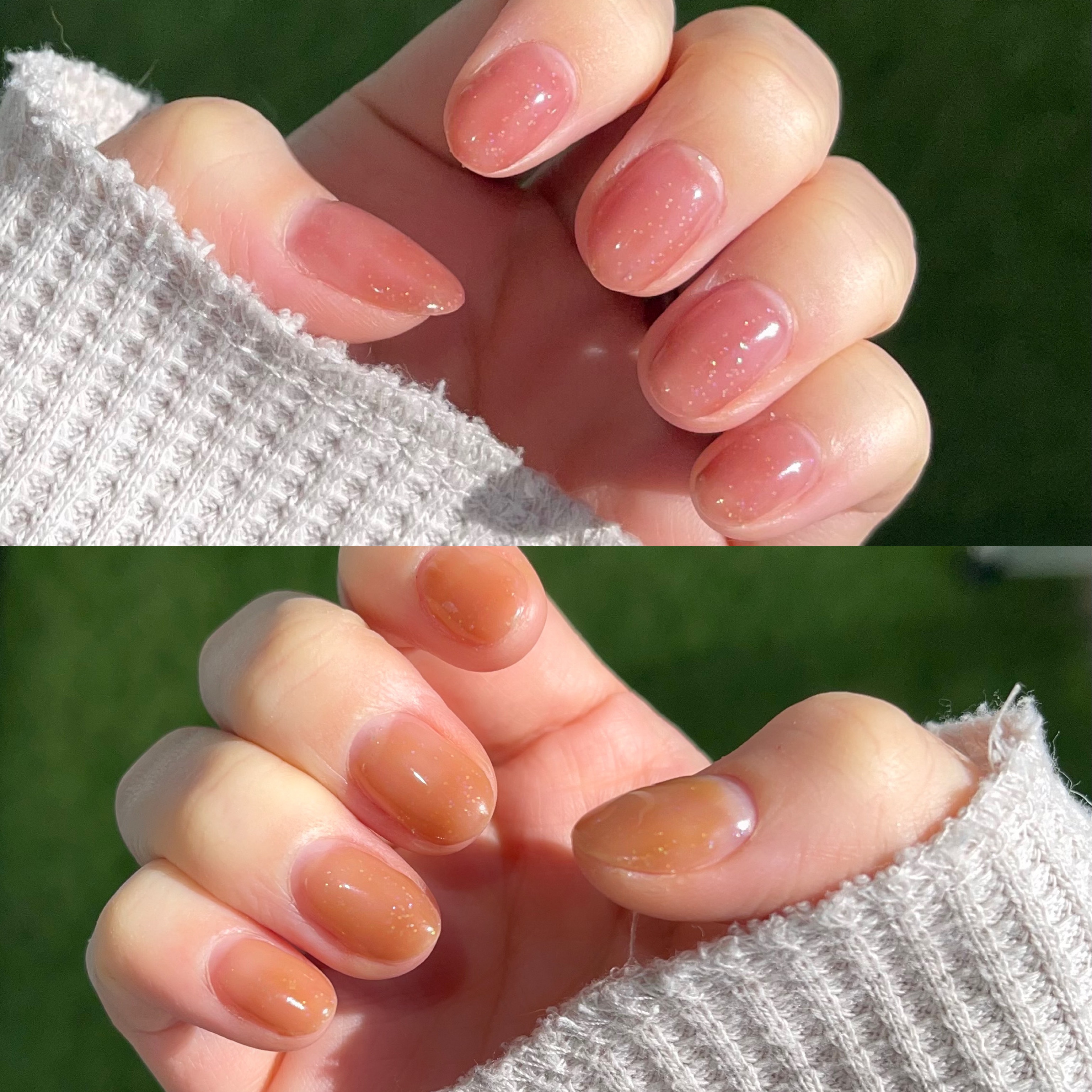 ピールオフベース/グレースジェル/ジェルネイルを使ったクチコミ（2枚目）