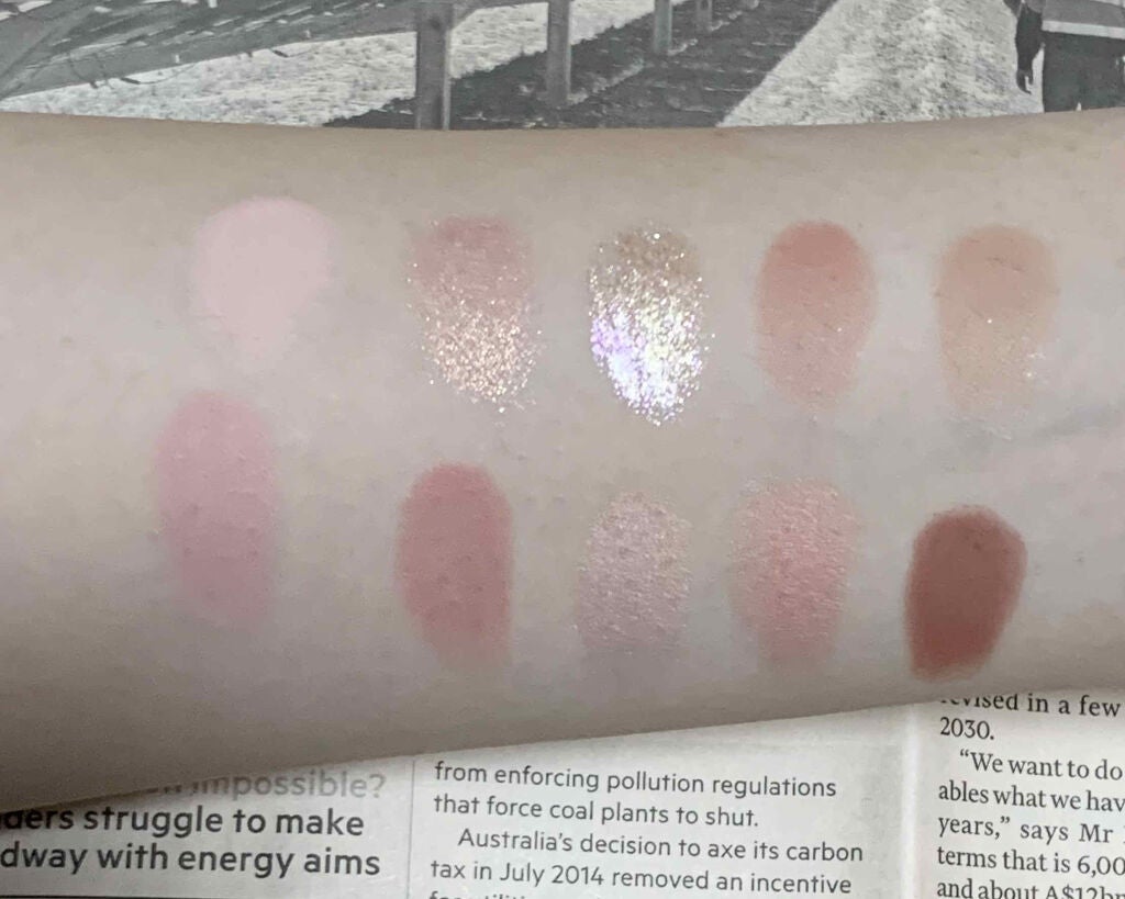 カラー マスター シャドウ パレット /the SAEM/アイシャドウパレットを使ったクチコミ(4枚目)