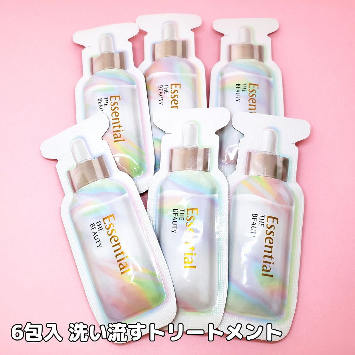 ザビューティ うるツヤチャージヘアパック/エッセンシャル/ヘアマスク・ヘアパックを使ったクチコミ（2枚目）