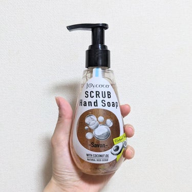 Joy.coco(ジョイココ) JC スクラブハンドソープのクチコミ「Joy.coco
ジョイココ
スクラブハンドソープ 200ml 
ストラップ付&付替え用ミニサ.....」（2枚目）